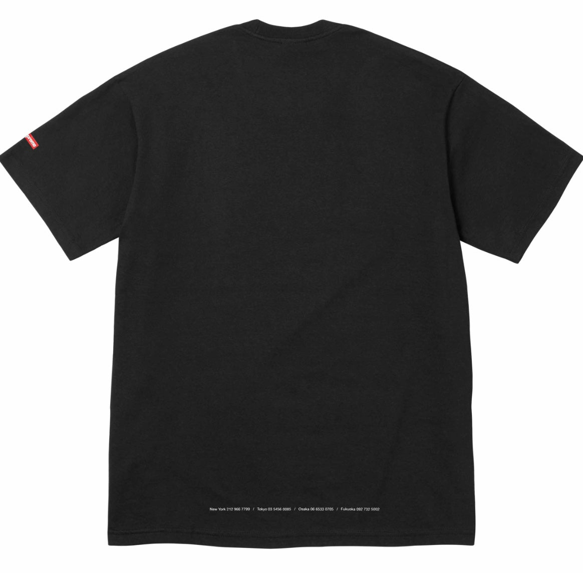 Supreme Tunnel Tee Black Basementhk