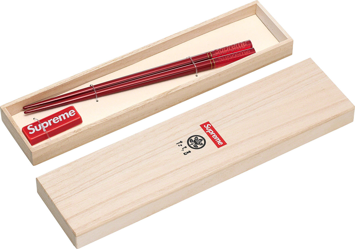 売品Supreme Chopstick set Red & Black 2色セット 小物