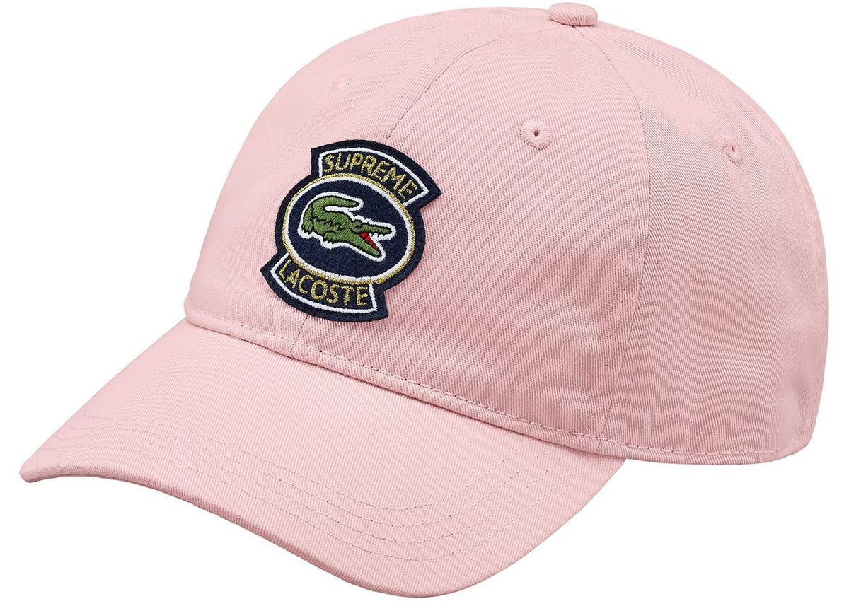 Supreme lacoste clearance pink