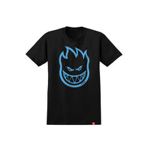 Spitfire Wheels Bighead Skate Tee Black Light Blue