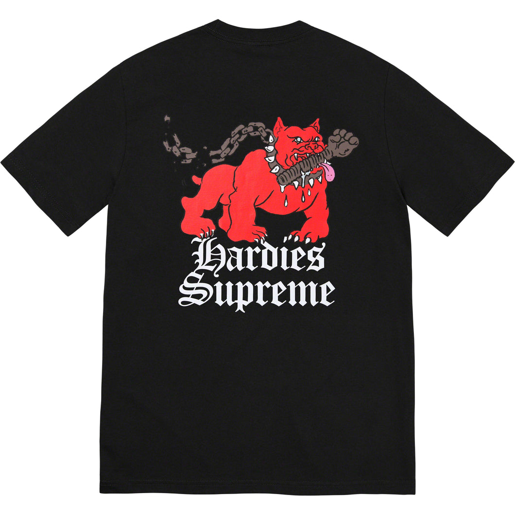 Supreme Hardies Dog Tee  Black