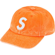 Supreme Pigment Canvas S Logo 6-Panel Orange