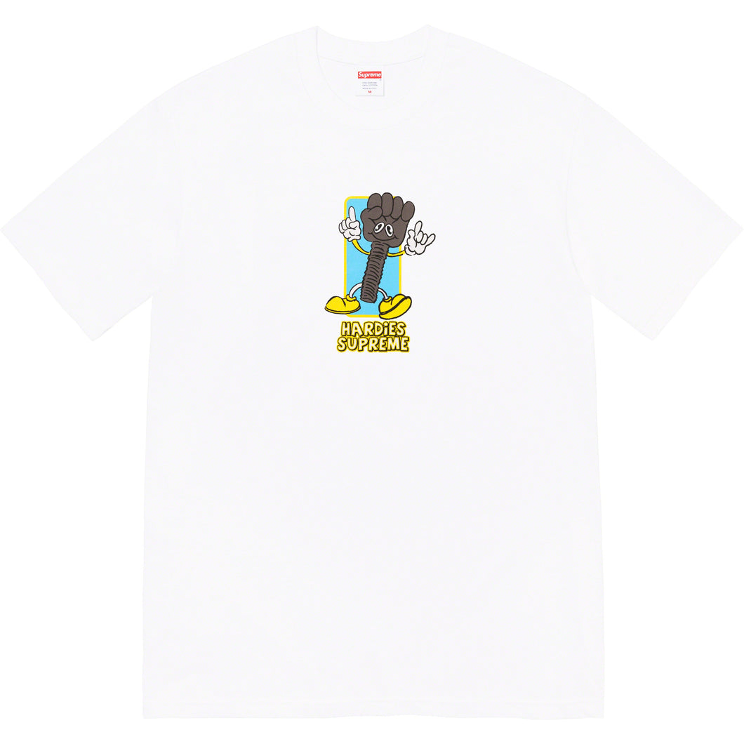 Supreme Hardies Bolt Tee White