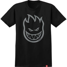 Spitfire Bighead Tee Black Metallic