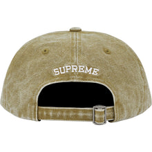 Supreme Pigment Canvas S Logo 6-Panel Olive