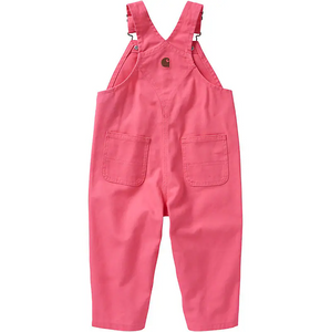 Carhartt Kids Canvas Bib Overall Pink