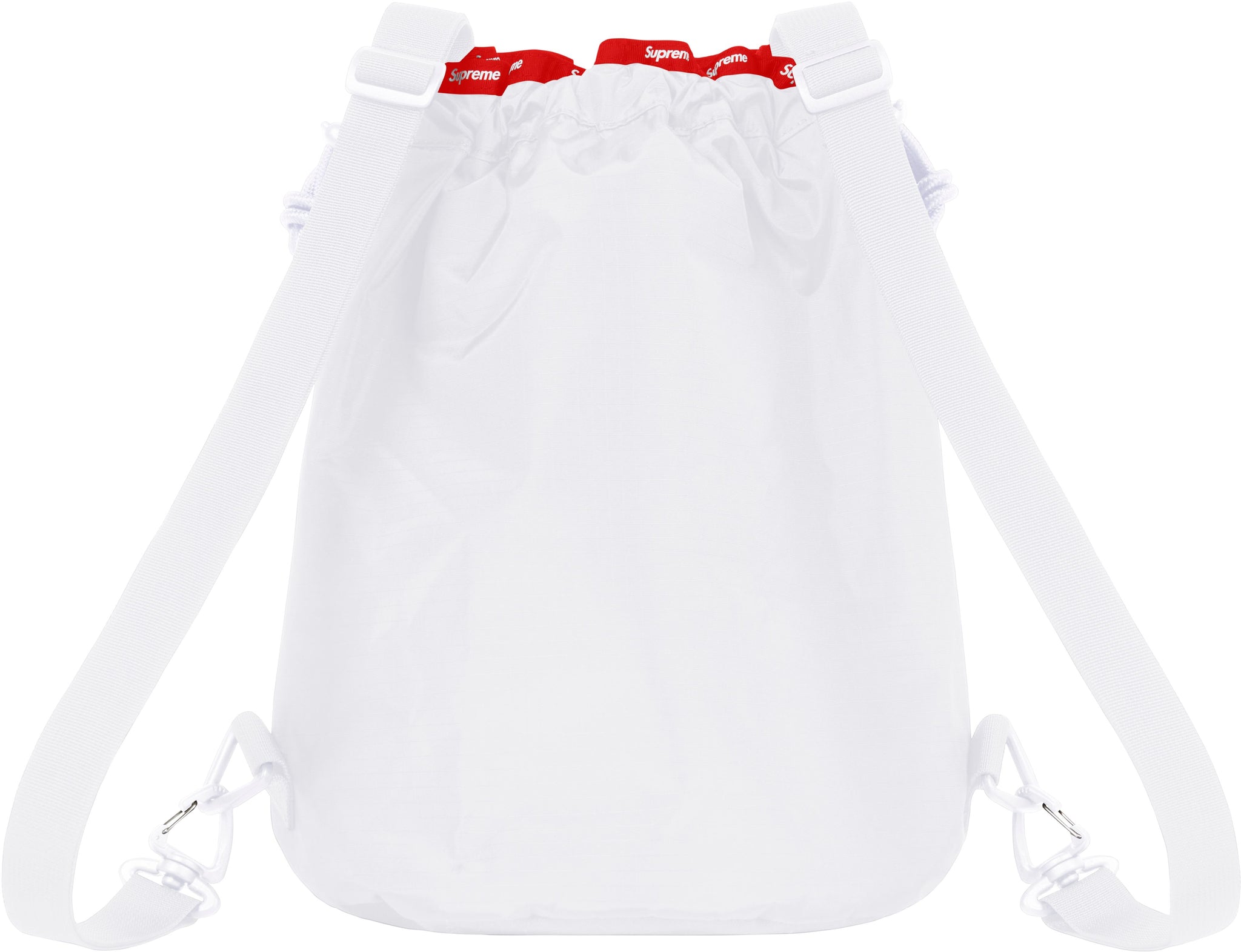 Supreme Mesh Small Backpack White