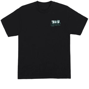 Santa Cruz Godzilla Natas Mothra Tee Black