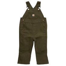 Carhartt Kids Canvis Bib Overall Olive