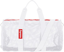 Supreme Mesh Duffle Bag White