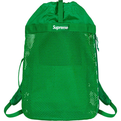 Supreme Mesh Backpack Green
