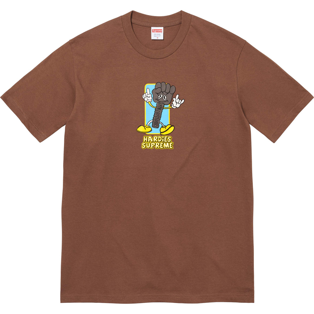 Supreme Hardies Bolt Tee Brown