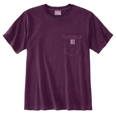 Carhartt Relaxed Fit Lightweight SS Garment Dyed Pocket Tee Purple