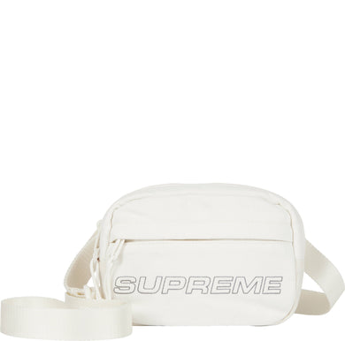 Supreme FW25 Denim Mini Shoulder Bag White
