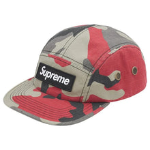 Supreme SS26 Military Camp Cap Red Camo