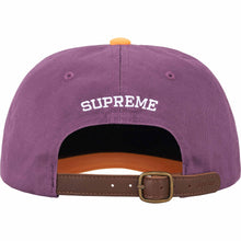 PREORDER SUPREME 2-TONE S LOGO 6-PANEL PURPLE