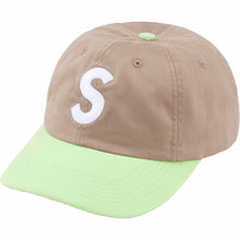 PREORDER SUPREME 2-TONE S LOGO 6-PANEL TAN