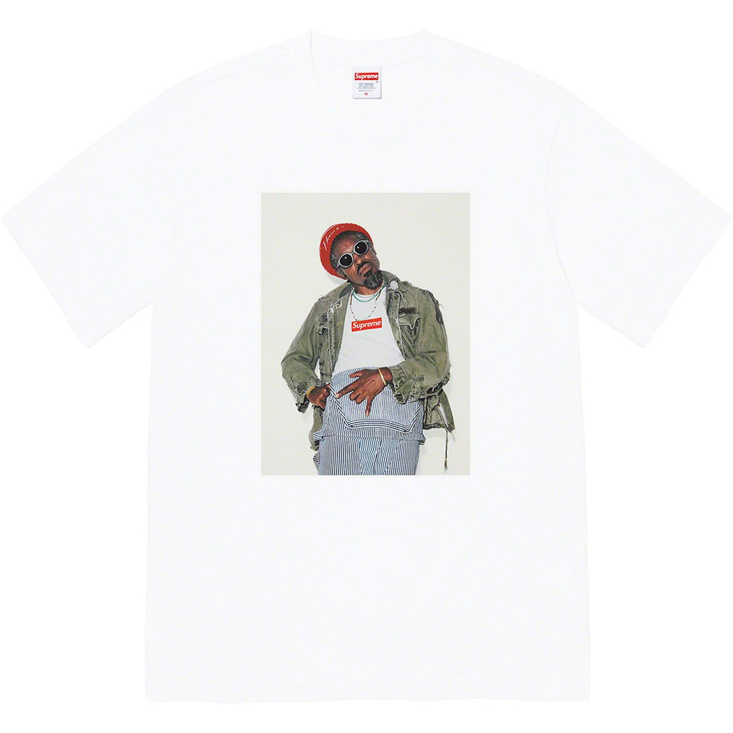 Supreme Andre 3000 Tee White