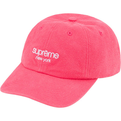 Supreme Classic Logo 6-Panel Pink