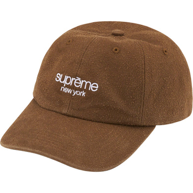 Supreme Classic Logo 6-Panel Brown
