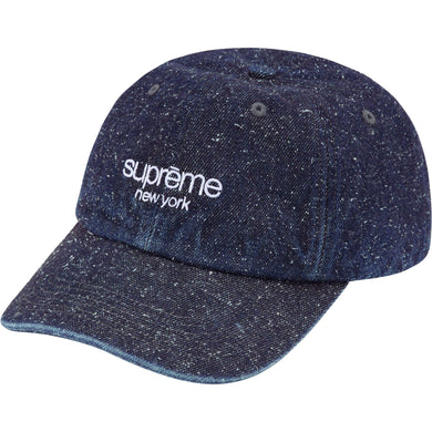 Supreme Classic Logo 6-Panel Denim