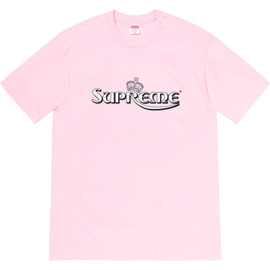 Supreme Crown Tee Pink