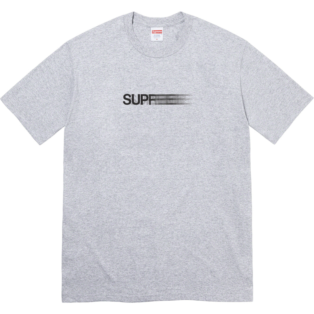 Supreme Motion Logo Tee Grey SS'23