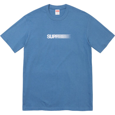 Supreme Motion Logo Tee Blue SS'23