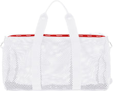 Supreme Mesh Duffle Bag White