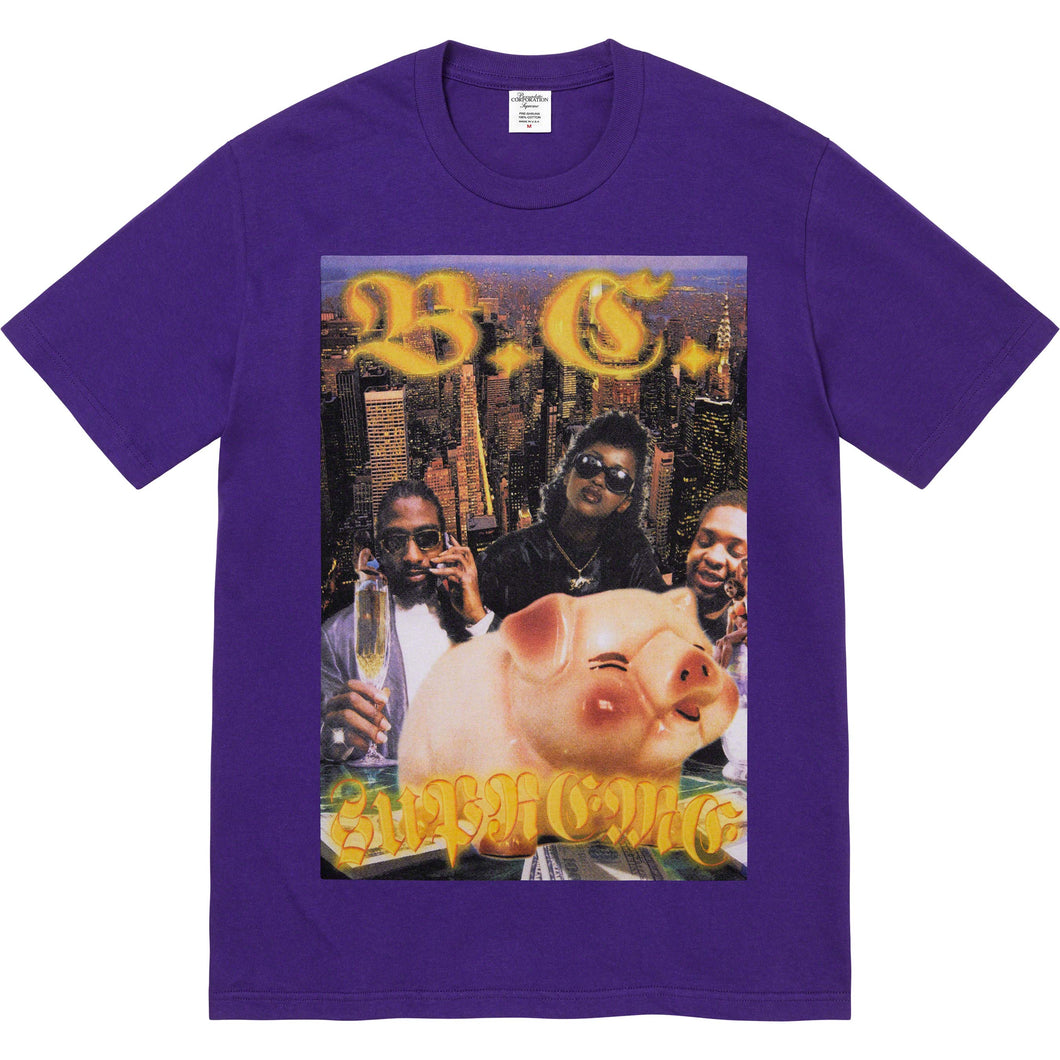 Supreme/Bernadette Coporation Money Tee Purple