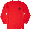 Spitfire Skewed Classic Long Sleeve Tee Red
