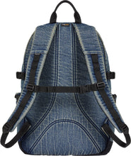 Supreme FW25 Denim Backpack Washed Indigo