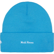 Supreme FW25 New Era® Box Logo Beanie Cyan