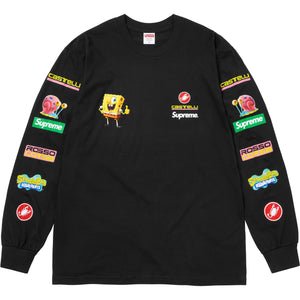 Supreme® Spongebob Squarepants Castelli® Racing LS Tee Black