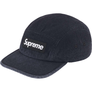 Supreme FW24 Denim Camp Cap Black