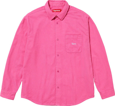 Supreme Flannel Shirt Fuchsia