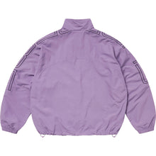 Supreme Spellout Embroidered Track Jacket Purple