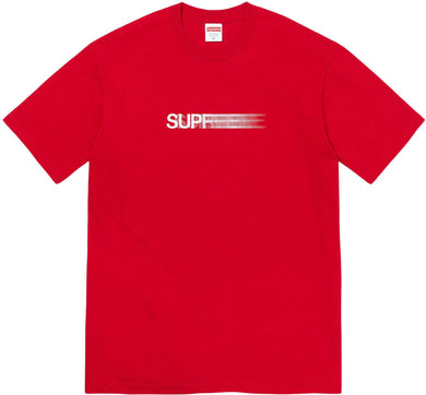 Supreme Motion Logo Tee Red SS'23