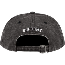 Supreme Pigment Canvas S Logo 6-Panel Black