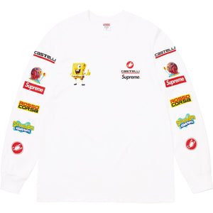 Supreme® Spongebob Squarepants Castelli® Racing LS Tee White