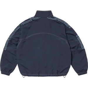 Supreme Spellout Embroidered Track Jacket Navy