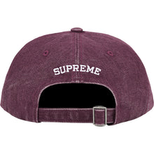 Supreme Pigment Canvas S Logo 6-Panel Purple