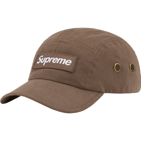 Supreme Military Camp Cap Brown ss22