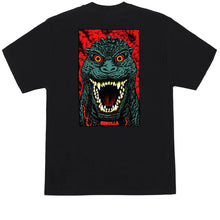 Santa Cruz Godzilla Destroyer Stripes Tee Black