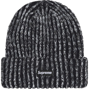 Supreme Rainbow Loose Gauge Beanie Black