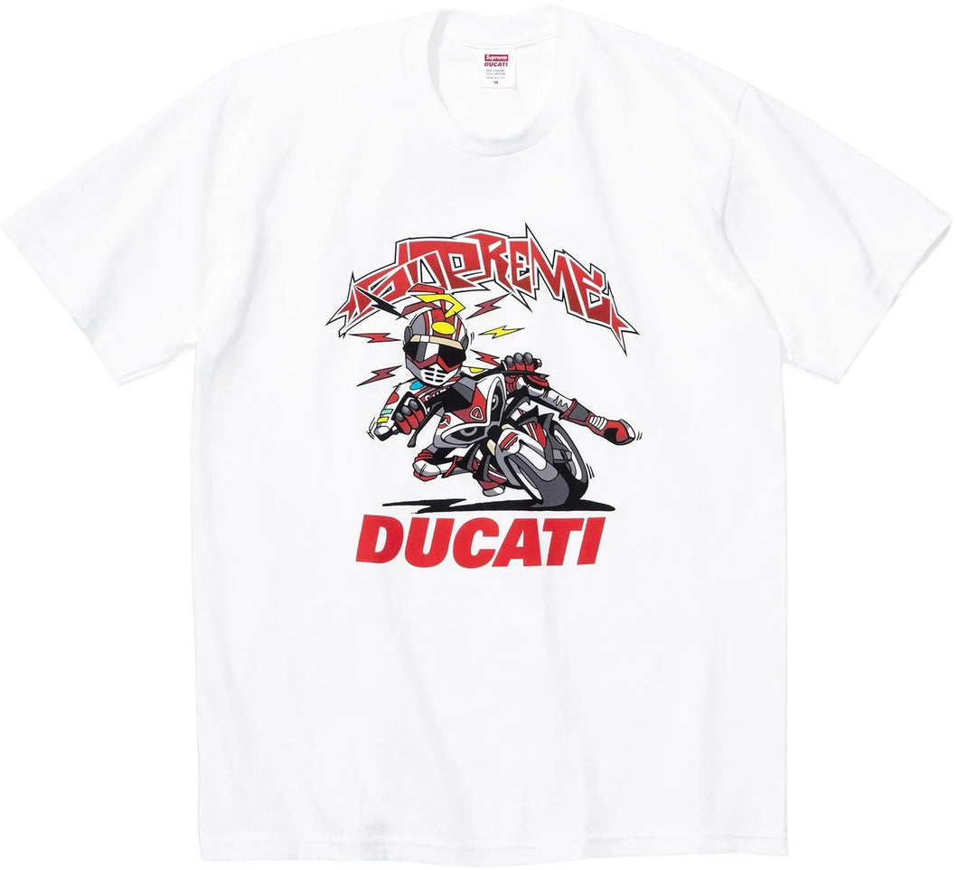 Supreme® Ducati® Bike Tee White