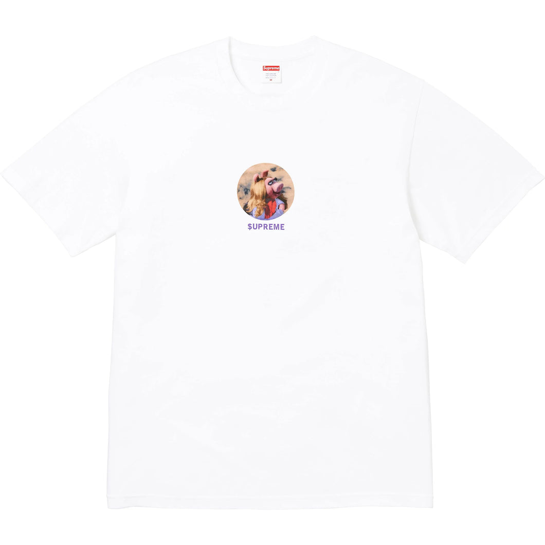 Supreme Miss Piggy Tee White