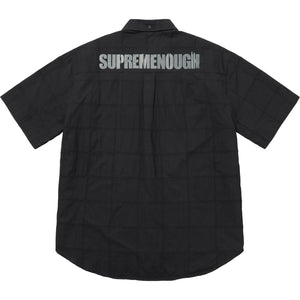 Supreme® Goodenough Patchwork Madras SS Shirt Black