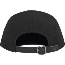 Supreme FW24 Washed Chino Twill Camp Cap Black