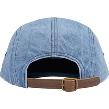 Supreme FW24 Washed Chino Twill Camp Cap Denim